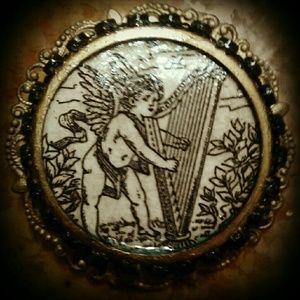 Vintage Angel brooch